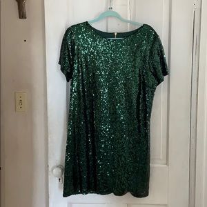 Green Sparkly Dress